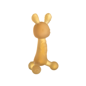 BPA içermeyen Unisex tavşan şekli gıda sınıfı silikon bebek dişlikleri yumuşak çiğnemek oyuncak diş kaşıyıcı yaşları 0-24 ay çin üretici - Product Image 5
