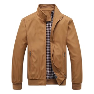 Giacche Corte alla Moda per Primavera, Autunno e <span class=keywords><strong>Inverno</strong></span>, <span class=keywords><strong>Abbigliamento</strong></span> <span class=keywords><strong>Casual</strong></span> in Poliestere con Chiusura a Zip per <span class=keywords><strong>Uomo</strong></span> - Product Image 1