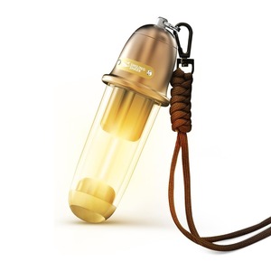 Camping Lantern Rechargeable <b>LED</b> Light Portable <b>Backpack</b> Hiking Outdoor Light 39x11.8cm Mist Brown Starry Night Black - Product Image 2