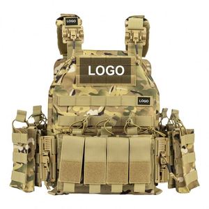 Chaleco Táctico de Asalto Portaplacas 250*300mm, Personalización de Fábrica, Equipo Táctico Multicam, Chaleco Protector Modular - Product Image 1