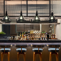 Usine de meubles Sanrui, ensembles de restaurants en bois massif de haute qualité au design moderne, nouveaux meubles d'hôtel 5 étoiles avec options OEM