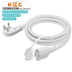 สายต่อพ่วงมาตรฐานอเมริกัน ปลั๊ก NEMA 5-15P ต่อกับเต้ารับ NEMA 5-15R แบบตัวเมีย OEM - Product Image 3