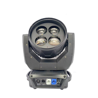 Lampu Par LED Taman DMX512 4-Eye Zoom Moving Head 4x50W COB IP20 Ra80 5600K Dukungan Kustomisasi OEM