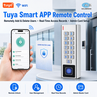Fabricant chinois de serrures biométriques à empreintes digitales en alliage de zinc étanches IP68 avec application Tuya WiFi, carte RFID 12-24V, clavier à code PIN, vente en gros