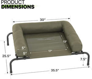 Otoño Invierno, cama para perro mediana y grande, cojín ecológico para mascotas, sofá, esponja de memoria lavable extraíble, perrera cuadrada sólida para gatos - Product Image 5