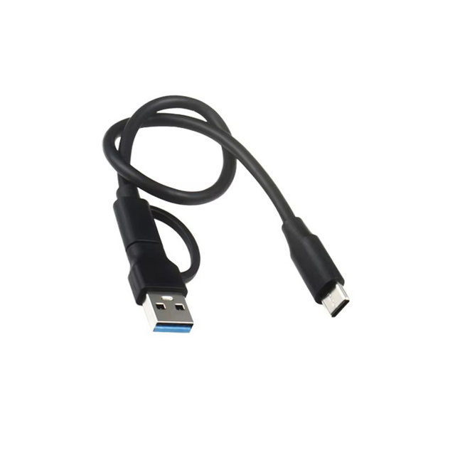 D3493 30cm 0.3m usb 3.0+type-c to type-c pd data cable