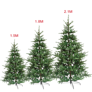 Arbre de Noël décoratif de vacances en PVC PE mélangé en plastique vert <span class=keywords><strong>sapin</strong></span> à charnière de qualité supérieure pour les fournisseurs d'arbres - Product Image 4