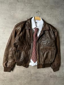 OEM изготовленный на заказ длинный кожаный Бомбер куртка для мужчин премиум качества полная длина кожаное пальто - Product Image 5