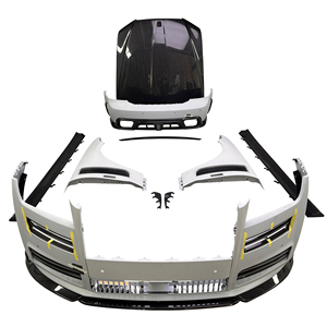 Kit de Carrocería MSY en Fibra de Carbono Seca con Acabado Brillante y Tejido Twill, Envasado al Vacío, Parachoques Delanteros/Traseros, 1 Año de Garantía para Rolls Royce Ghost - Product Image 1
