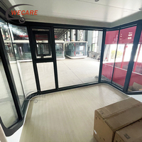 Wecare Wecare 20 pieds Mobile Portable Mobile Space Capsule Tiny House Cabin Hotel & Office Container Home for Glamping & Villa Use