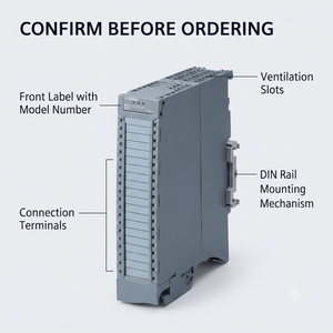 Module d'entrée numérique SIEMENS SIMATIC S7-1500 DI 32xDC 24V HF, 32 canaux, 16 canaux par groupe - Product Image 1
