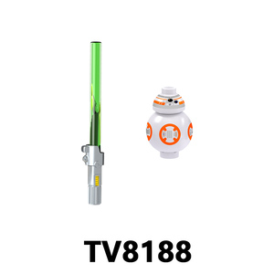 Bloques <span class=keywords><strong>de</strong></span> Construcción TV6120 TV6121 Space Wars Wolfpack Clone Trooper Plo Koon Darth Malak Geonosian Zombie Skywalker Ahsoka Han Solo - Product Image 6