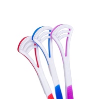 Nettoyeur de langue de grattoir de langue approuvé ISO de haute qualité dernière brosse à langue