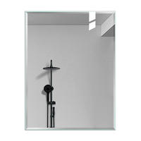 Grand miroir mural sans cadre, horizontal, rectangulaire, moderne, pour salle de bain, salon, entrée, vente en gros