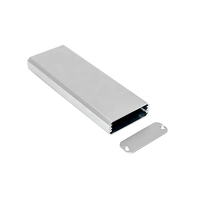 Kotak Amplifier Logam, Casing Elektronik Ekstrusi, Kotak Aluminium