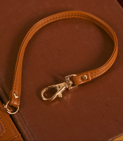 Porte-badge en cuir PU avec cordon, personnalisé, durable, anti-perte, pour étudiants, fabriqué en usine BSCI