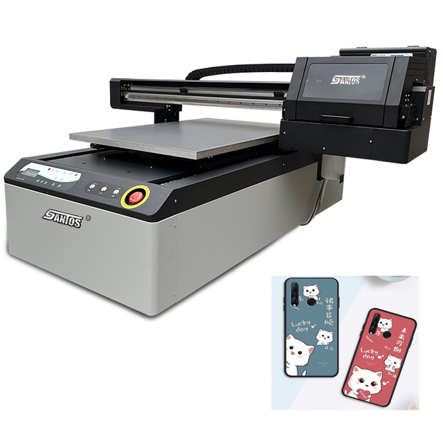 Santos 6090 9060 Inkjet Printer Uv Printing Machine A1 Flatbed Uv Printer for Cup Mug Bottles
