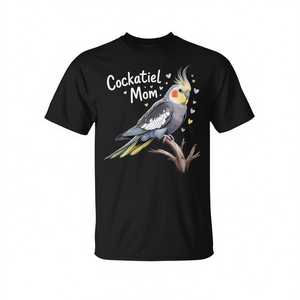 Camiseta Cockatiel Mom Bird Lover para mujeres y hombres, talla S a XXL - Product Image 2