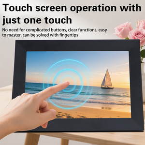 Thông minh 8-inch HD kỹ thuật số đám mây khung ảnh màn hình cảm ứng nhựa hộ gia đình điện tử Album Player wifi từ xa MP3/AVI MP4 - Product Image 6