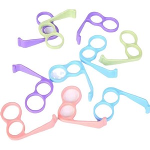 Creative Ring Style Phone Holder Universal Plastic Portable Desk Stand For Mobile Phone Blue Pink Purple Light Green - Product Image 1