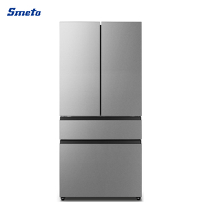 ตู้เย็นฝรั่งเศส Smeta 220V 486L แบบสองประตู ตู้เย็นสองประตูแบบเคียงข้างกัน - Product Image 3