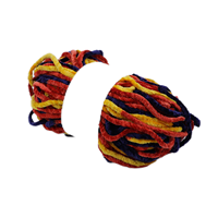 Chunky 200g Velvet Crochet Fancy Chenille Multi Color Hand Knitting Yarn OEM ODM Wholesale Price Polyester Yarn