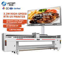 Imprimante grand format LETOP Four Km1024I à 4 têtes, traceur 3.20, imprimante vinyle UV