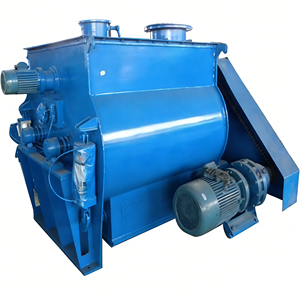 Mezclador de paletas de doble eje para línea de automatización, sin gravedad, alta uniformidad, 4000L de capacidad, para pesaje y dosificación de productos químicos - Product Image 2