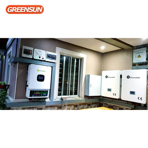 ระบบโซลาร์เซลล์แบบออฟกริดยี่ห้อ OEM ขนาด 4KW 5KW 8KW 10KW แบบสองเอาต์พุต 48VDC คลื่นไซน์บริสุทธิ์ ระบบไฮบริด - Product Image 6