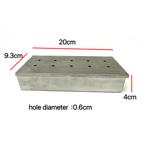 Boîte de fumage rectangulaire en acier inoxydable pour <span class=keywords><strong>barbecue</strong></span> de haute qualité pour la cuisine en plein air - Product Image 5