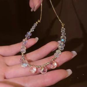 LANDY Bracelet en cristal magique fait à la <span class=keywords><strong>main</strong></span>, corde à tirer, bracelets de mode à personnalité réglable - Product Image 6