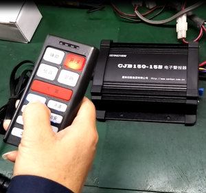 Haute qualité CJB 100W 12V électronique multi fonction <span class=keywords><strong>Ambulance</strong></span> voiture camion télécommande son sans fil haut-parleur sirène alarme klaxon - Product Image 5