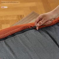 Super doux canapé simple pouf chaise lavable adulte sol sièges salon rembourré pouf paresseux fauteuil salon meubles