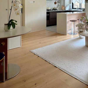 <span class=keywords><strong>Parquet</strong></span> en bois d'ingénierie en chêne naturel rustique, 15 mm d'épaisseur, <span class=keywords><strong>parquet</strong></span> droit, brossé blanc, pour usage intérieur et villa - Product Image 2