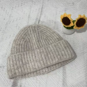 Gorro de lana para mujer, cálido, cortavientos, informal, plegable, antipilling, con banda grande para la cabeza y cobertura para las orejas, rojo - Product Image 4