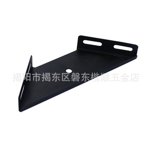Kai Shun Large Corner Brace Iron White <b>Black</b> Furniture Support <b>Bracket</b> Stamping 020 - Product Image 5