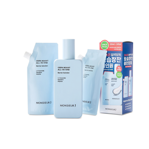 Monsieur J Cera Boost Solución Todo en Uno para Barrera Cutánea 200ml Set con Recarga para el Cuidado Diario de la Piel - Product Image 2