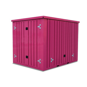 40 ft feet 3 giường di động mở rộng sống container prefab bánh xe nhà kế hoạch 40ft mở rộng container - Product Image 1