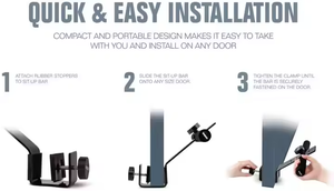 Barre <span class=keywords><strong>de</strong></span> cheville rembourrée en métal solide réglable <span class=keywords><strong>de</strong></span> meilleure qualité Assistant assis <span class=keywords><strong>Appareil</strong></span> <span class=keywords><strong>de</strong></span> fitness Gym à domicile Poids libres - Product Image 5