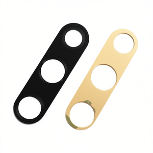 Repuesto de Lente de Cámara para Huawei P30 Lite, Diseño de 3 Orificios, Material ABS Negro y Dorado - Product Image 2