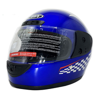 Nouveaux produits de qualité supérieure double lentille pp Fixation du casque de moto de marque de mâchoire pour la compétition en plein air