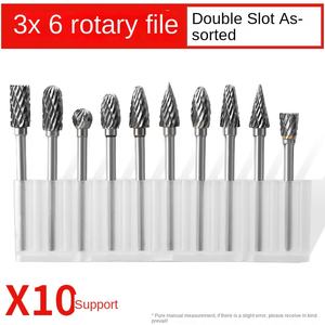 Fresa Rotativa Eléctrica de Metal Xingong de Grado Industrial, Acero de Tungsteno, Vástago de 3mm, Cabezal de Pulido Simple/Doble, 3*6, 3 Años de Garantía - Product Image 6