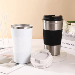 Stainless Steel Tumbler 304 Coffee Mug With Lid Travel Cup For Office Car Home Business Gift - Product Image 1