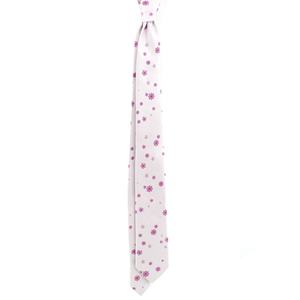 Microfibre Polyester Tissé Hommes Cravates Mince Maigre Élégant En Gros Personnalisé Blush Rose Couleur Fuchsia Floral Style Chinois <span class=keywords><strong>Cravate</strong></span> - Product Image 4