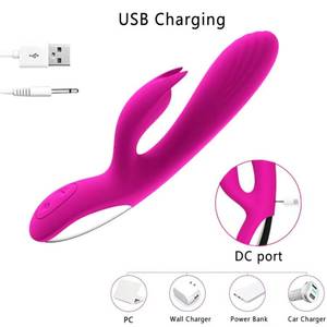 Vibrador <span class=keywords><strong>Dildo</strong></span> para Mujeres, Juguetes Sexuales, Dildos para Parejas, Lesbianas, Doble Cabeza, 10 Velocidades de Vibración, Estimulación <span class=keywords><strong>Vaginal</strong></span>, Punto G, Clítoris - Product Image 3