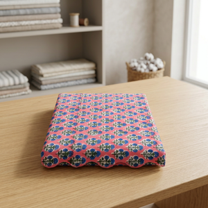 Nuevas Telas Exclusivas de Algodón Estampadas a Mano 60*60, 100% Algodón Puro con Tinte Natural, Disponibles en Stock en Oferta - Product Image 1