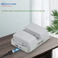 Chargeur de batterie en alliage compatible RC STY Flip avec gestionnaire de batterie double canal - Accessoires de moule privé