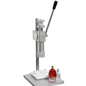 Máquina de prensado Máquina de cierre de sellado de aerosol de perfume de vidrio Máquina de tapado de botellas de perfume de plástico de vidrio de escritorio - Product Image 5