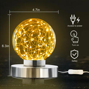 Guirlande lumineuse moderne en plastique pour éclairage intérieur, <span class=keywords><strong>lampe</strong></span> de table à led pour décoration intérieure - Product Image 2