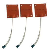 Premium kunden spezifische elektrische Heizgeräte Flexible industrielle Heiz decke aus Silikon kautschuk mit 220V/380V 3D-Drucker